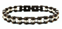 Load image into Gallery viewer, Gunmetal Jewelry Women'sLadies Motorcycle Bike Chain Tennis Bracelet Stainless Steel Gunmetal SB142