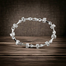 Load image into Gallery viewer, Jewelry Unisex Piston Link Motorcycle Biker Bracelet Stainless Steel SB180