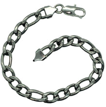 Load image into Gallery viewer, Stainless Steel 8mm Figaro Bracelet