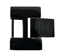 Load image into Gallery viewer, Biker Jewelry Men's Motorcycle Bike Chain Bracelet Stainless Steel Black Powder Coat SB69