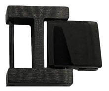 Load image into Gallery viewer, Jewelry Men's Motorcycle Bike Chain Biker Bracelet Stainless Steel Black & Iridescent Double Link SB235