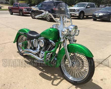 Load image into Gallery viewer, Heavy Metal Jewelry Men's Primary Motorcycle Bike Chain Bracelet Multi-Color Links Stainless Steel