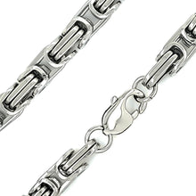 Load image into Gallery viewer, Stainless Steel 4mm Byzantine Chain / Necklace CH39