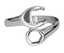 Load image into Gallery viewer, Ladies Wrench Ring Biker Ring SR43