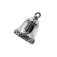 Load image into Gallery viewer, Religious Cross Ride Bell® Motorcycle Bell Stainless Steel RB61