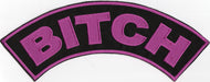 BITCH Upper Rocker  Girl's Biker Patch  image 1