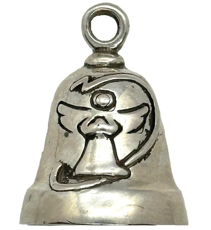 Sterling Silver ANGEL Motorcycle Collectible Ride Bell Gremlin Bell
