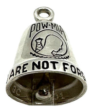 Load image into Gallery viewer, POW- MIA Sterling Silver Motorcycle Ride Bell, Military Bell