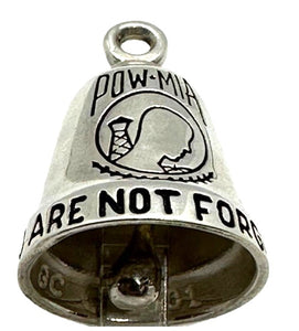 POW- MIA Sterling Silver Motorcycle Ride Bell, Military Bell