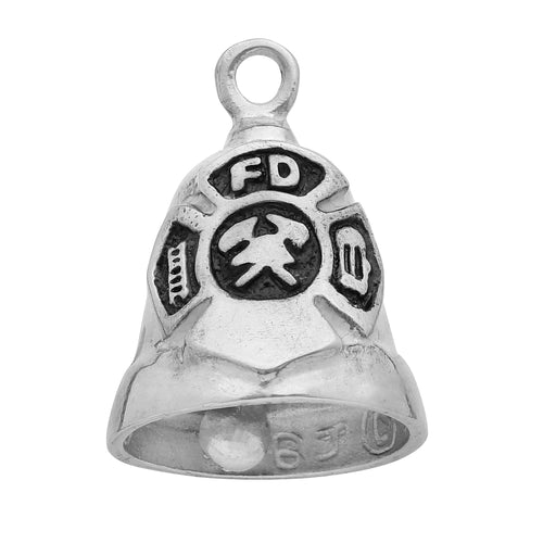 Sterling Silver Motorcycle FIREFIGHTER Ride Bell Gremlin Bell
