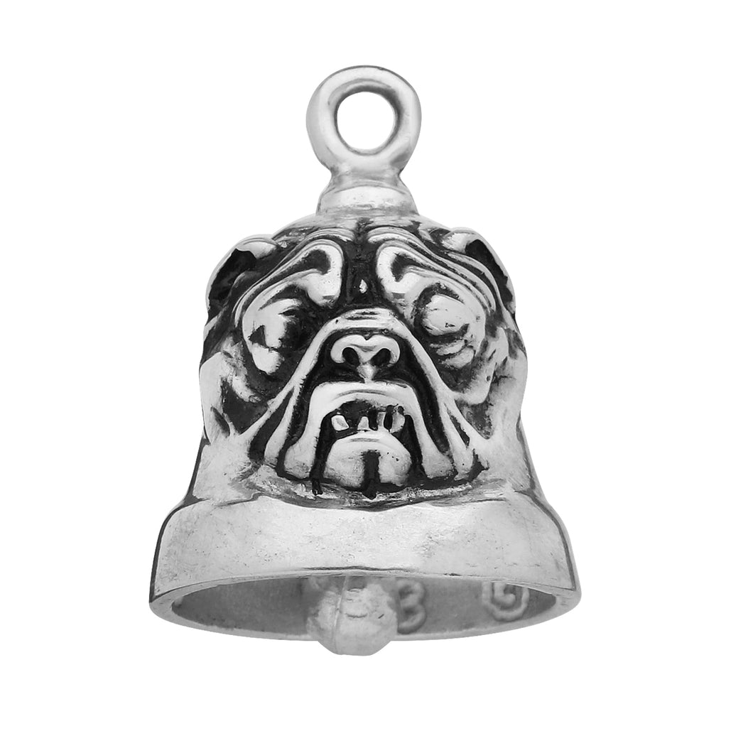 Pit Bull Dog Sterling Silver Motorcycle Ride Bell Gremlin Bell