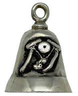 Sterling Silver Motorcycle V-Twin Ride Bell Gremlin Bell
