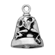 Sterling Silver Motorcycle Frog Ride Bell Gremlin Bell