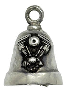 V-Twin Sterling Silver Motorcycle Ride Bell Gremlin Bell