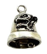STERLING SILVER Bobcat Motorcycle Ride Bell, Gremlin Bell
