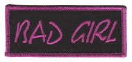 Bad Girl  Motorcycle Biker Patch  image 1