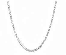 Load image into Gallery viewer, 4mm Box Link Chain Unisex Necklace Stainless Steel <BR>CH12