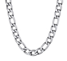 Load image into Gallery viewer, 11mm Figaro Link Chain Stainless Steel CH16
