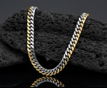Load image into Gallery viewer, 14mm Curb Link TT Chain Men's TT Necklace Stainless Steel <br>CH18