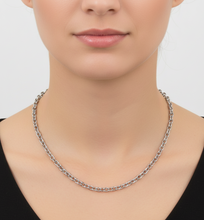 Load image into Gallery viewer, 4mm Small Oval Link Chain Unisex Necklace Stainless Steel<BR>CH28