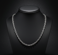 Load image into Gallery viewer, 6mm Medium Oval Link Chain Unisex Necklace Stainless Steel CH29