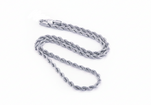 Load image into Gallery viewer, 2mm Rope Chain Unisex Necklace Stainless Steel<BR>CH2