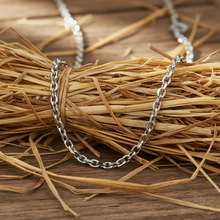 Load image into Gallery viewer, Big 8mm Oval Link Chain Necklace Stainless Steel Many Sizes CH30