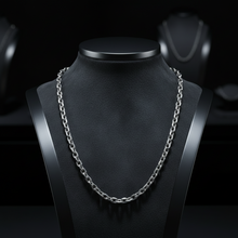 Load image into Gallery viewer, Big 8mm Oval Link Chain Necklace Stainless Steel Many Sizes CH30