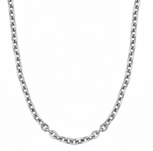 Load image into Gallery viewer, Big 8mm Oval Link Chain Necklace Stainless Steel Many Sizes CH30