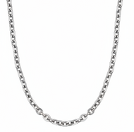 Big 8mm Oval Link Chain Necklace Stainless Steel Many Sizes CH30