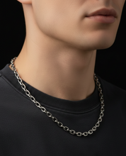 Load image into Gallery viewer, 8mm Large Oval Link Chain Unisex Necklace Stainless Steel<BR>CH30