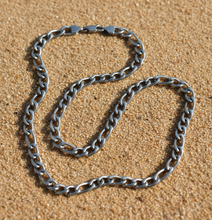 Load image into Gallery viewer, 9mm Figaro Link Chain Unisex Necklace Stainless Steel<br> CH32