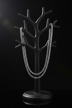 Load image into Gallery viewer, 6mm Byzantine Link Chain Unisex Necklace Stainless Steel<br>CH41