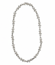 Load image into Gallery viewer, 16mm Large Barbed Wire Link Chain Men's Necklace Stainless Steel<BR>CH48