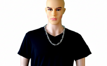Load image into Gallery viewer, Large 16mm Barbed Wire Link Chain Necklace Stainless Steel CH48