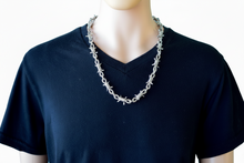 Load image into Gallery viewer, Large 16mm Barbed Wire Link Chain Necklace Stainless Steel CH48