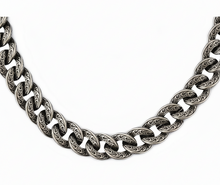 Load image into Gallery viewer, 17mm Tattoo Curb Link Chain Stainless Steel CH50