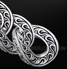 Load image into Gallery viewer, 17mm Large Tattoo Curb Link Chain Men's Necklace Stainless Steel CH50