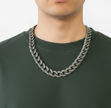 Load image into Gallery viewer, 17mm Tattoo Curb Link Chain Stainless Steel CH50