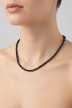 Load image into Gallery viewer, 4mm Black Rope Chain Unisex Necklace Stainless Steel <BR>CH8