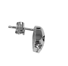 Load image into Gallery viewer, Earrings Unisex Harley Davidson® Willie G "Skulls" Smooth Post Earrings Sterling Silver  HDE0377 image 2