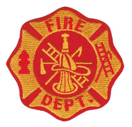 Fire Department  Biker Patch  image 1