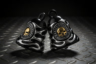 Harley-Davidson® Willie G Skull & Flames Motorcycle Ride Bell® - HRB083 image 1