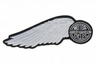 Harley-Davidson ®  Wing Harley Motorcycle Biker Patch  image 1