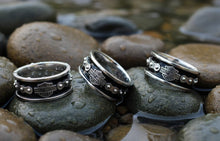 Load image into Gallery viewer, Harley Davidson® Bike Chain Bar &amp; Shield Ring Stainless Steel HSR0023 image 4