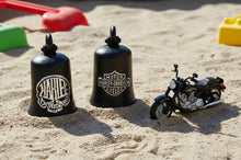 Load image into Gallery viewer, Harley-Davidson® Calavera Skull B&amp;S Logo Black Motorcycle Ride Bell®  HRB103 image 4
