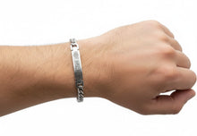 Load image into Gallery viewer, Harley Davidson® Curb Link Bar &amp; Shield Logo ID Bracelet Stainless Steel HSB0144 image 4