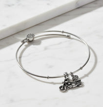 Load image into Gallery viewer, Harley-Davidson® Motorcycle Charm B&amp;S Dangle Legend Bangle Bracelet Stainless Steel  HSB0025 image 3