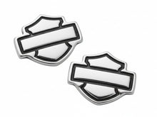 Load image into Gallery viewer, Harley-Davidson® Outline Bar &amp; Shield Logo Post Earrings -Sterling Silver Unisex  HDE0285 image 1