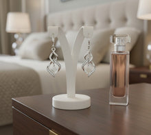 Load image into Gallery viewer, Harley-Davidson® Women's Sterling Silver Free Form Earrings Mod Jewelry® HDE0551 image 2